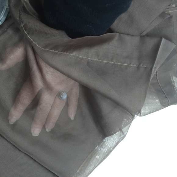 Sultan's Linens Sheer Voile Window 4 Panels Choclate Brown 59"X 84" Rod Pocket - Picture 3 of 3